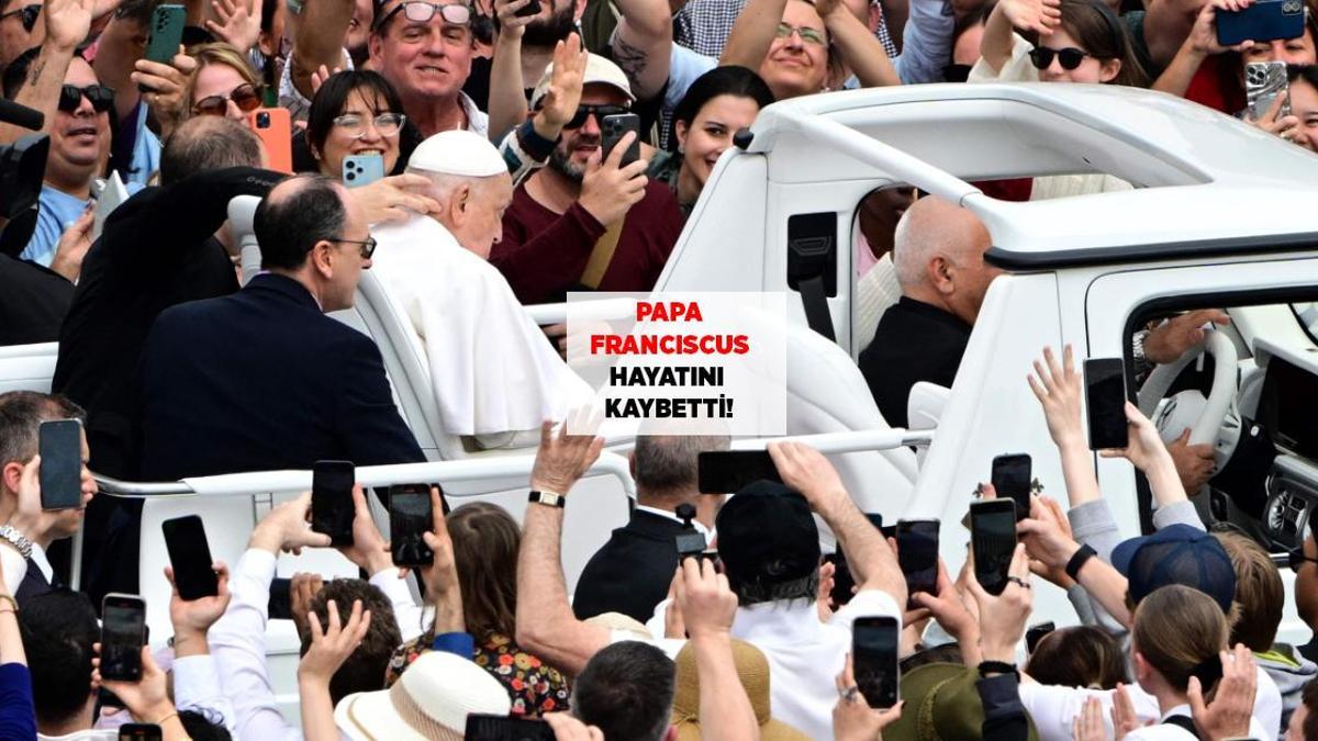 Papa Franciscus 88 Yaşında Hayatını Kaybetti