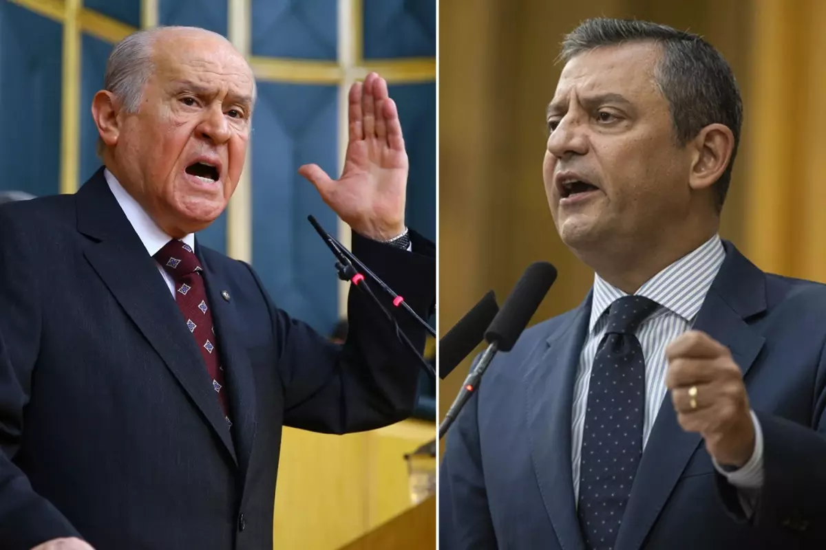 Bahçeli'den Özel'e Sert Tepki: 