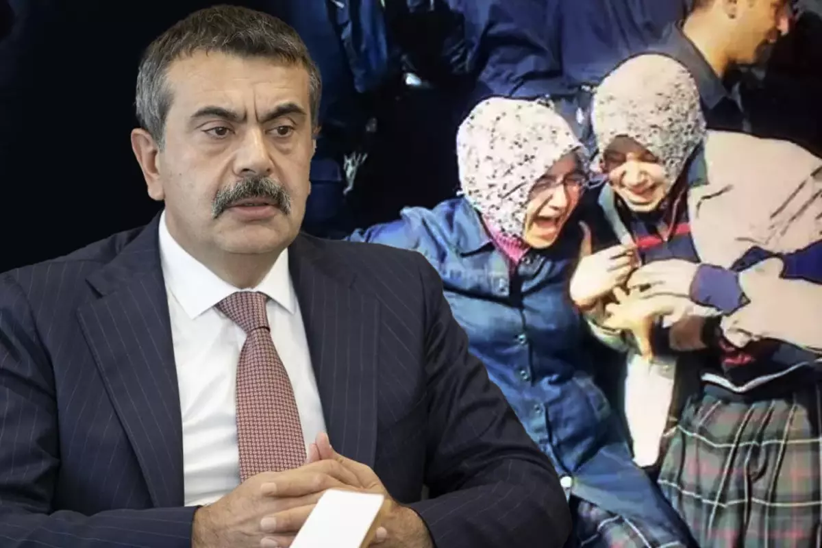 Bakan Tekin'den Başörtüsü Açıklaması: Okula Alınmama Riski Vurgusu