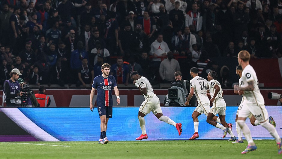 PSG'nin Namağlup Serisi Nice Tarafından Sonlandırıldı