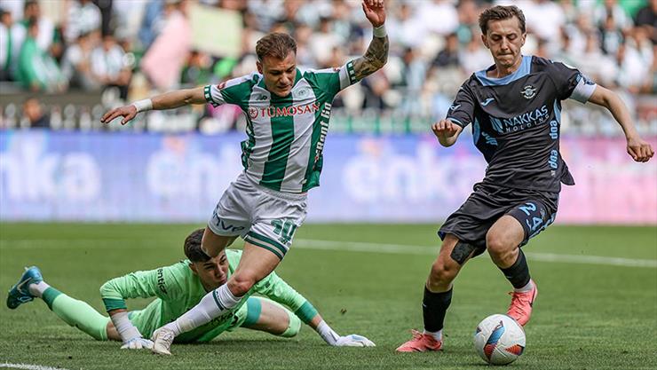Konyaspor, Deplasmanda 1-0 Geride Olduğu Maçı 3-1'lik Skorla Kazandı