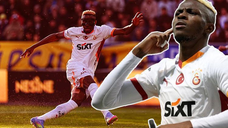 Galatasaray'ın Gol Krallı Osimhen, Kariyer Rekorunu Eşledi