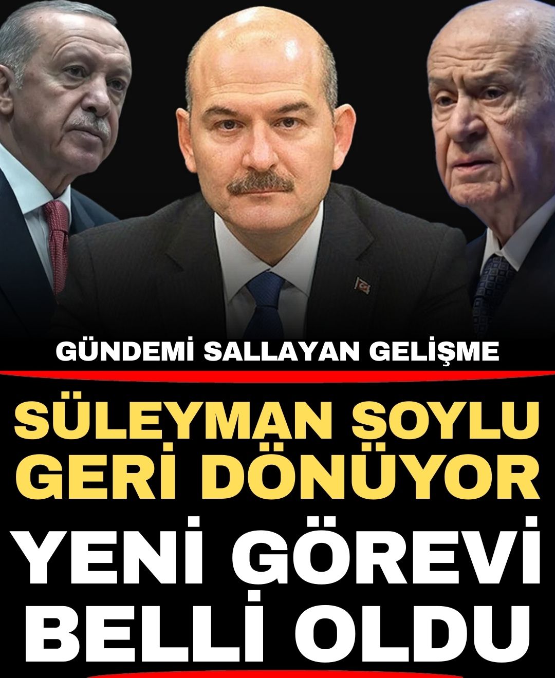 Süleyman Soylu'ya Yeni Görev