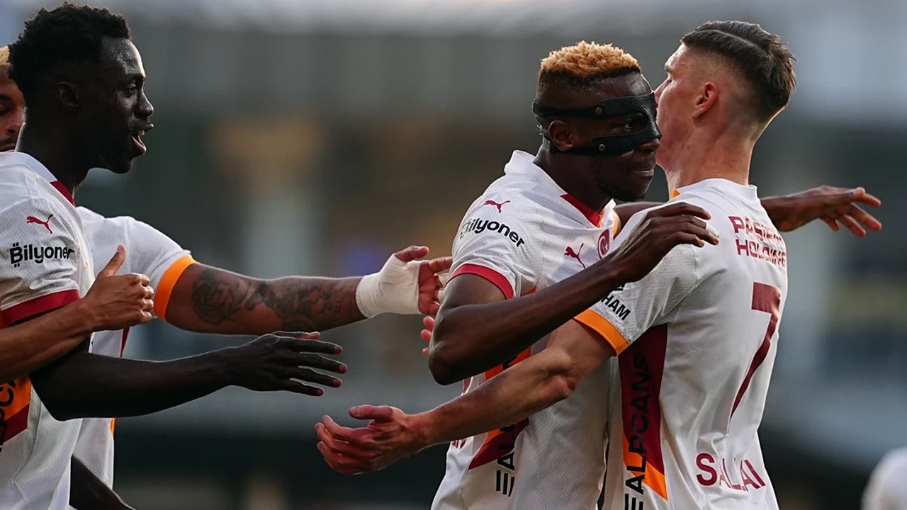 Galatasaray, Eyüpspor'u 5 Golle Geçti