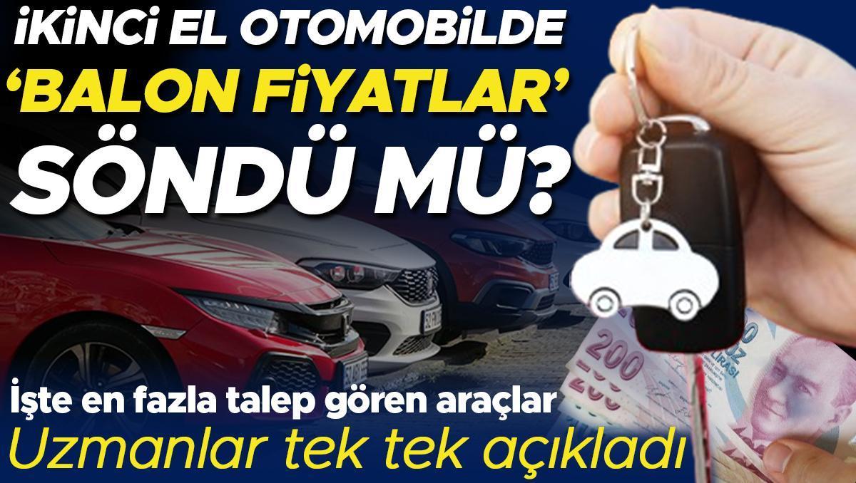 İkinci El Otomobil Piyasası Normalleşiyor: Balon Fiyatlar Söndü Mü?