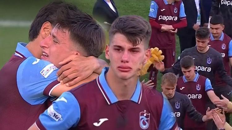 Trabzonspor U19'da Gözyaşına Boğulan Gol Sevinci