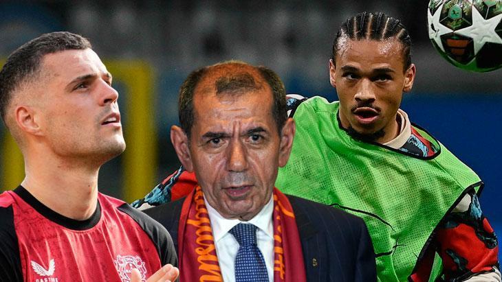 Galatasaray, Transferde Sürpriz Hedeflerle Gündemde: Leroy Sané ve Granit Xhaka İsimleri Ortaya Çıktı