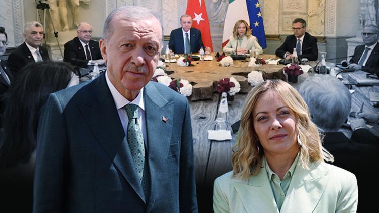 Erdoğan ve Meloni, Türkiye-İtalya Zirvesi'nde İş Birliğini Pekiştirdi