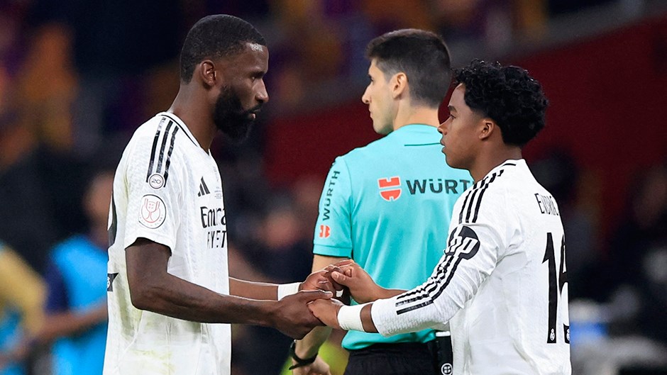 Real Madrid'li Rüdiger'e Futbol Kral Kupası Finalinde 6 Maçlık Ceza
