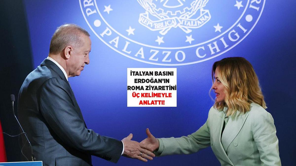 Cumhurbaşkanı Erdoğan'ın Roma Ziyareti İtalyan Basınında Geniş Yankı Buldu