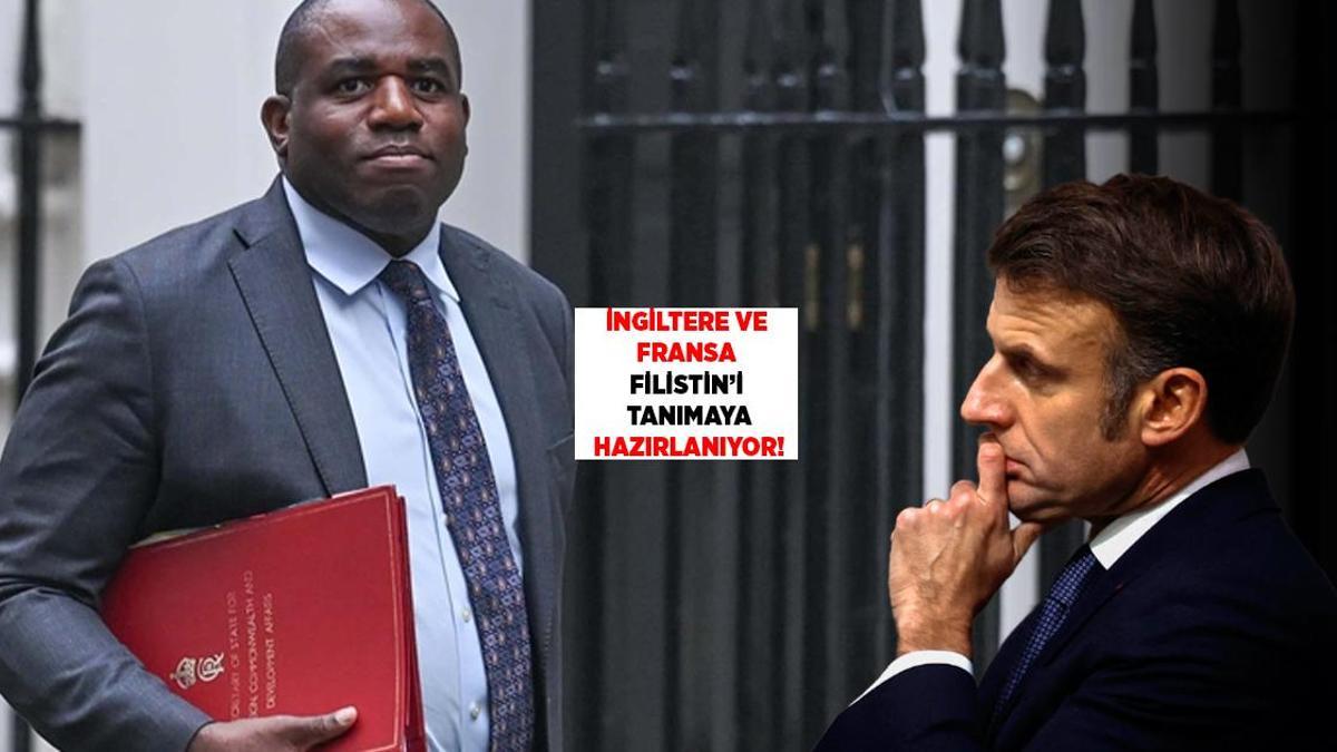 İngiltere ve Fransa, Filistin Devletini Tanıma Konusunu Değerlendiriyor