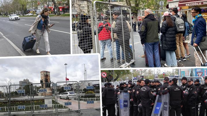 1 Mayıs Nedeniyle İstanbul'da Bazı Yollar Kapatıldı, Yoğun Güvenlik Önlemleri Alındı