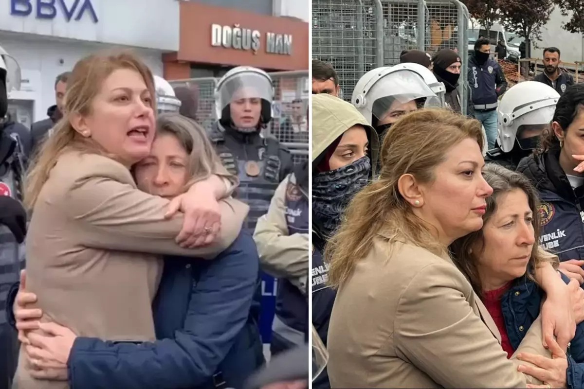 Koşuyolu Muhtarı Eylem Bilir'e Polis Müdahalesi: CHP'li Asu Kaya Destek Verdi