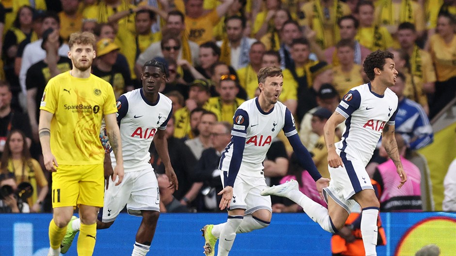 Tottenham, UEFA Avrupa Ligi Yarı Finalinde Bodo/Glimt'i Mükemmel Skorla Mağlup Etti