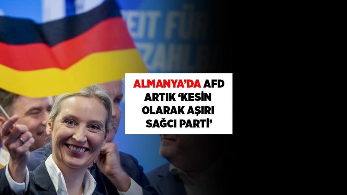 Almanya'da AfD, Anayasayı Koruma Teşkilatı Tarafından Aşırı Sağcı Olarak Sınıflandırıldı