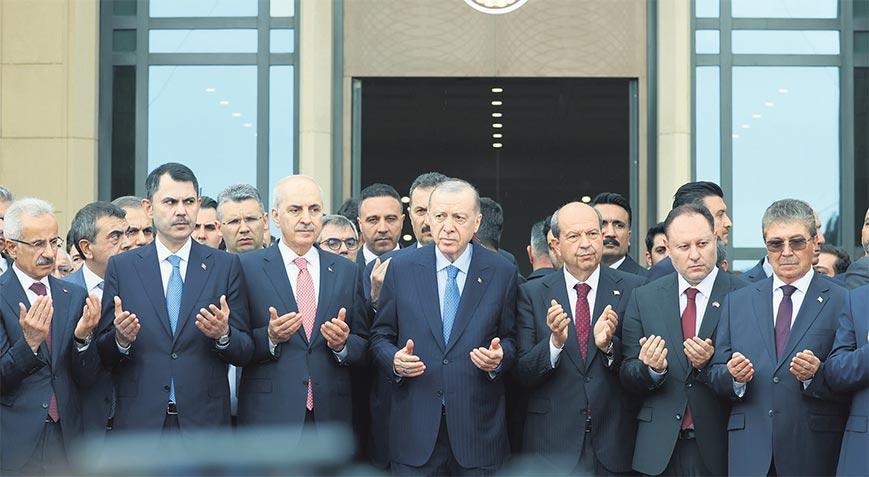 Cumhurbaşkanı Erdoğan: Türkiye ve KKTC Kader Ortaklığı Devam Edecek