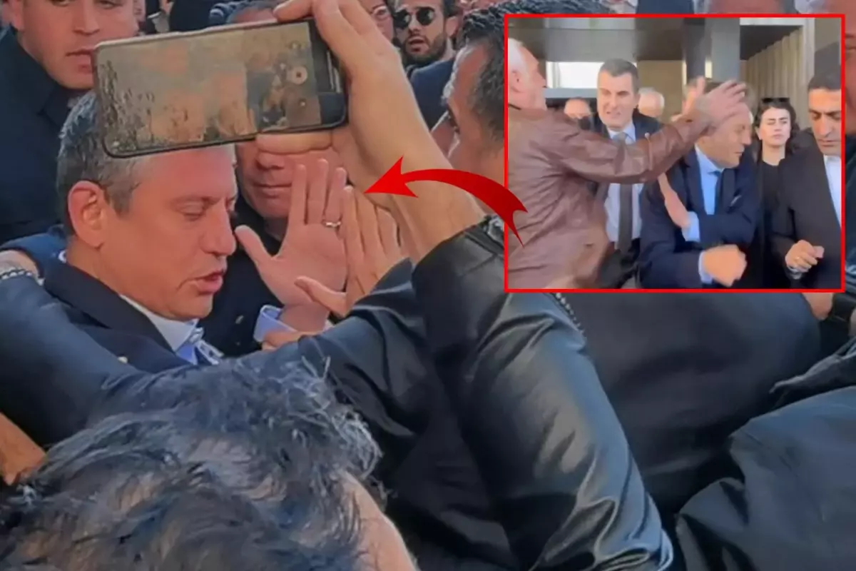 CHP Genel Başkanı Özgür Özel'e AKM'de Yumruklu Saldırı