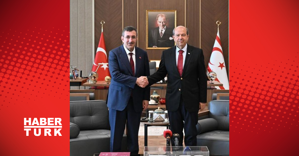 Cumhurbaşkanı Yardımcısı Yılmaz, KKTC Cumhurbaşkanı Tatar ile Görüşme Gerçekleştirdi