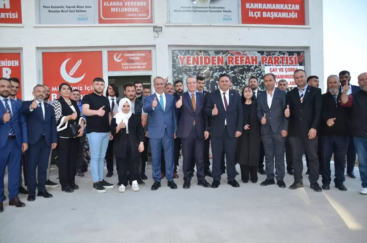 Ayhan Kesici, Yeniden Refah Partisi Kahramankazan Kongresinde Yeniden Başkan Oldu