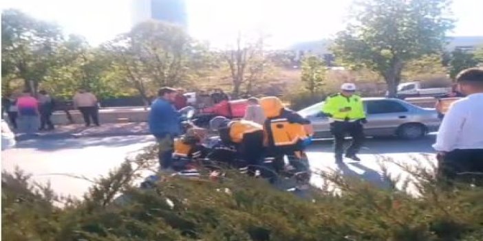 Konya'da Kadın Sürücü Yayaya Çarptı: Yaralı Durumu