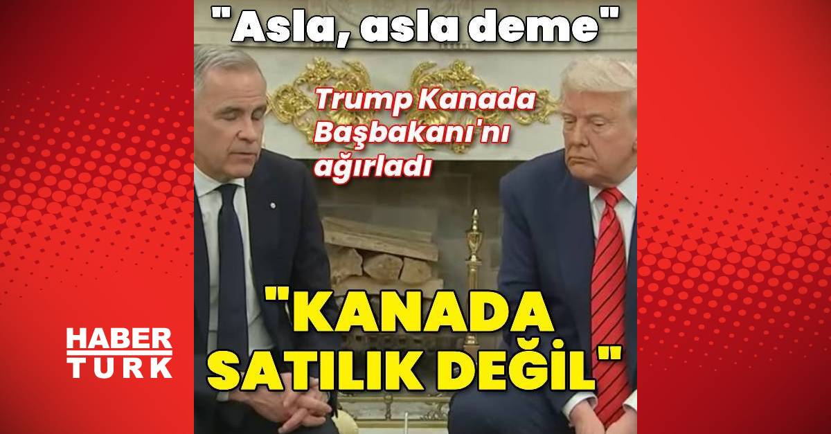 Trump ve Carney Beyaz Saray'da Buluştu: Kanada'nın ABD'ye Katılma İhtimali Masaya Yattı