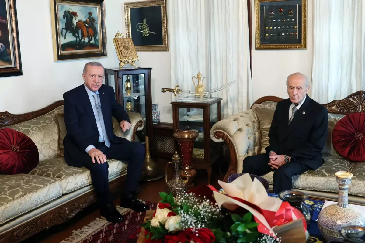 Erdoğan ve Bahçeli Arasında 117 Gün Sonra Sürpriz Zirve Düzenlendi