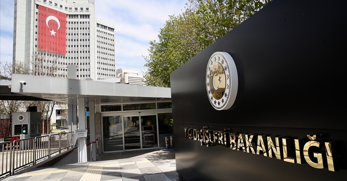 Dışişleri Bakanlığı, Avrupa Parlamentosu'nun Türkiye Raporunu Tepkiyle Karşıladı