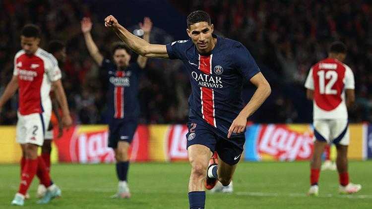 PSG, Arsenal'i Devirerek Şampiyonlar Ligi Finaline Yükseldi