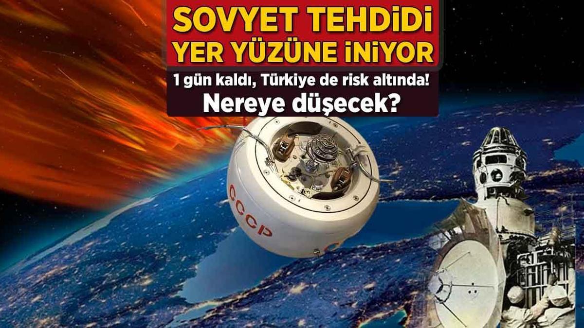 Kontrol Dışı Uzay Aracı Kosmos 482 Dünya'ya Düşebilir: Türkiye Risk Altında mı?