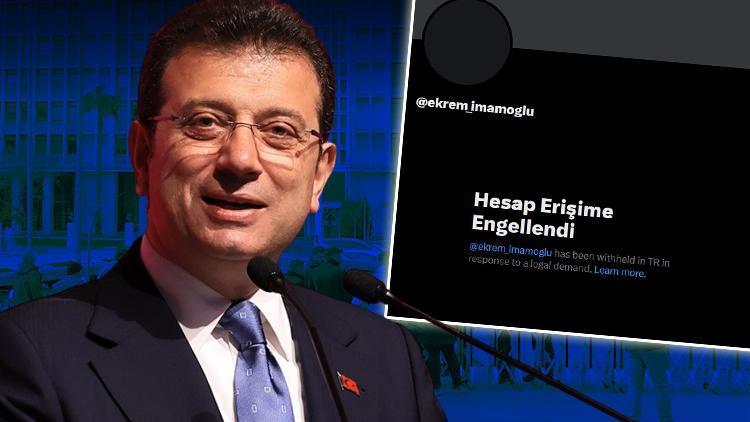 Ekrem İmamoğlu'nun X Hesabına Erişim Engeli Getirildi