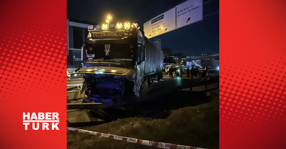 Beylikdüzü'nde TIR Faciası: 1 Ölü, 2 Yaralı