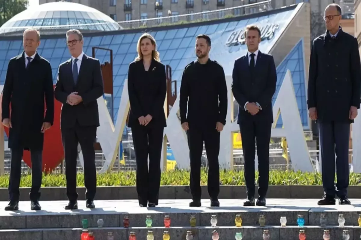 Ukrayna ve Avrupa Liderleri 30 Günlük Ateşkes İçin Hazır Olduklarını Açıkladı
