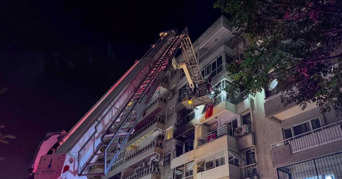 İzmir Bornova'da Apartman Dairesinde Patlama: 4 Yaralı