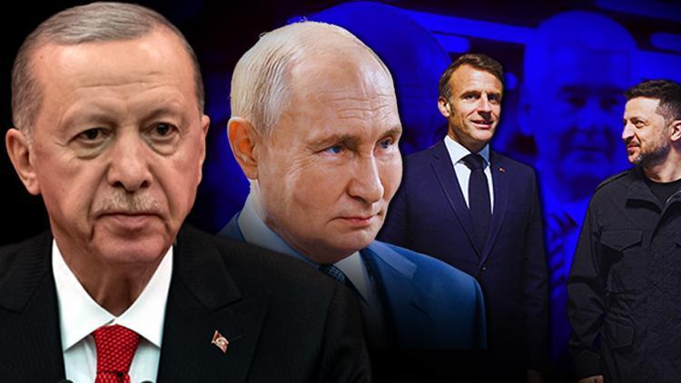 Cumhurbaşkanı Erdoğan, Putin ve Macron ile Telefon Görüşmesi Gerçekleştirdi