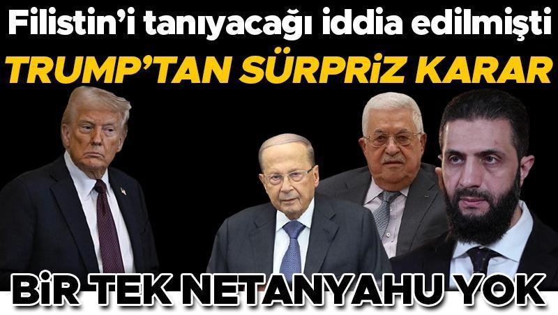 Trump, Riyad'da Filistin, Lübnan ve Suriye Liderleriyle Görüşecek