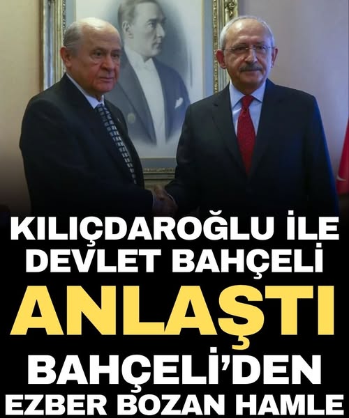 Bahçeli'den Kılıçdaroğlu'na Sürpriz Açıklama: Diyalog Kapıları Açılıyor Mu?