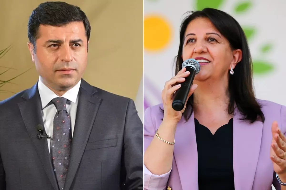 PKK'nın Feshi Sonrası DEM Partili Liderlerden Selahattin Demirtaş Ziyareti