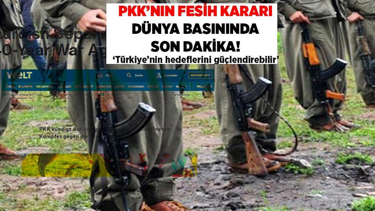 PKK, Kendini Feshettiğini Duyurdu: Dünya Basınında ve Türkiye'de Yorumlar Başladı