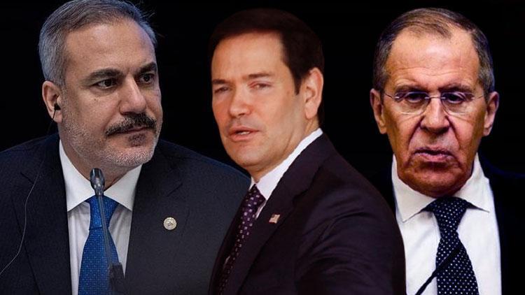 Dışişleri Bakanı Fidan, ABD ve Rusya'nın Dışişleri Bakanlarıyla Görüşme Yaptı