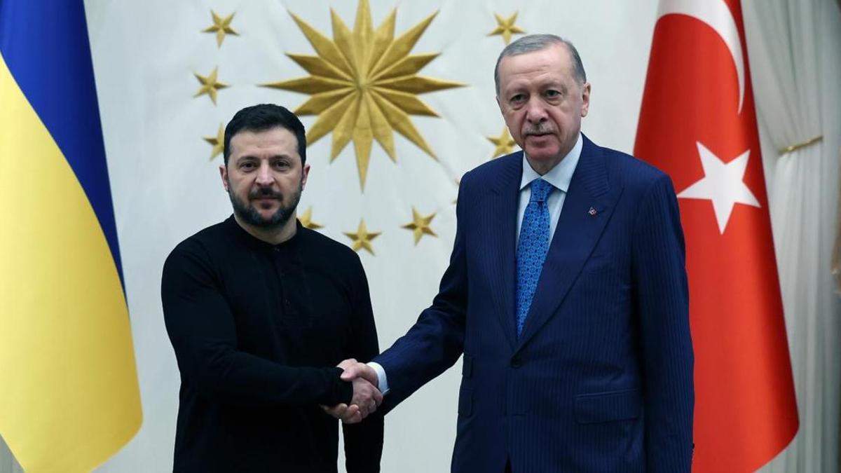 Cumhurbaşkanı Erdoğan, Ukrayna Devlet Başkanı Zelenski ile Telefon Görüşmesi Gerçekleştirdi