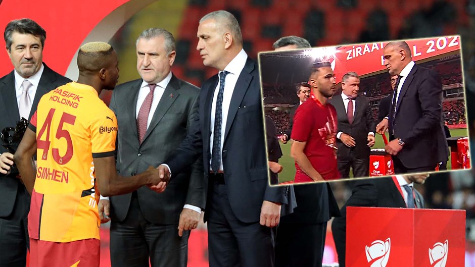 Ziraat Türkiye Kupası Seremonisinde Gergin Anlar: Serhat Doğan'dan TFF Başkanı'na Tepki