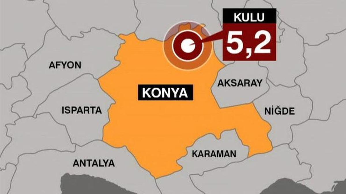 Kulu'da Deprem: Sarsıntı Ankara'da da Hissedildi
