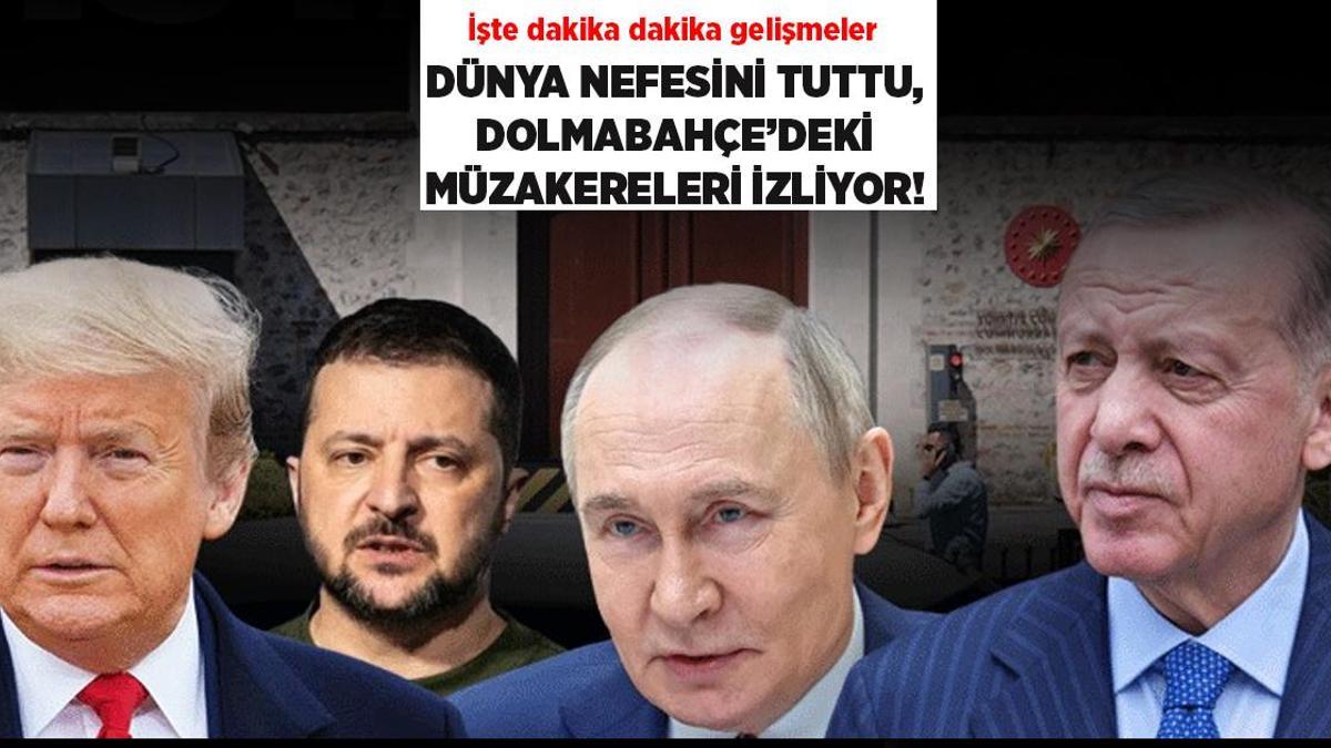 Dolmabahçe'de Trump ve Putin'in Katılımıyla Barış Zirvesi: Dünya İstanbul'dan Umut Bekliyor