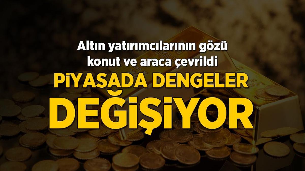 Altın Yatırımı Konut ve Otomobil Piyasasını Hareketlendirdi