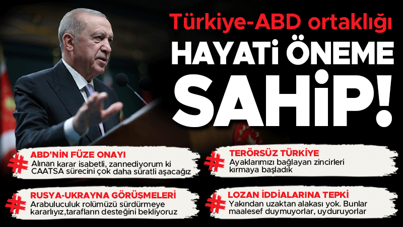 Cumhurbaşkanı Erdoğan: Türkiye-ABD Ortaklığı Arnavutluk Ziyaretiyle Daha da Güçlendi