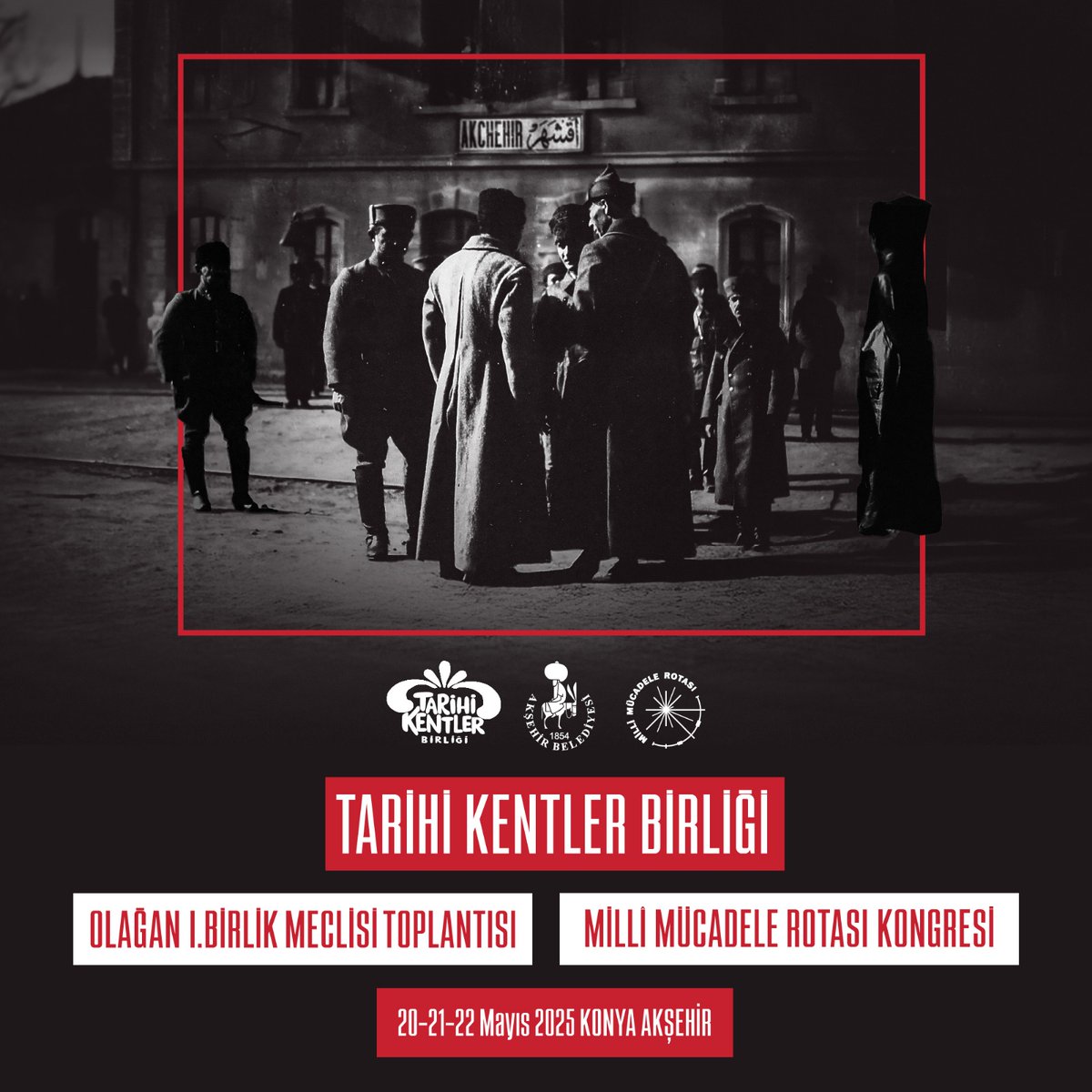 Akşehir, Tarihi Kentler Birliği'nde Milli Mücadele Rotası'nı Görüşüyor