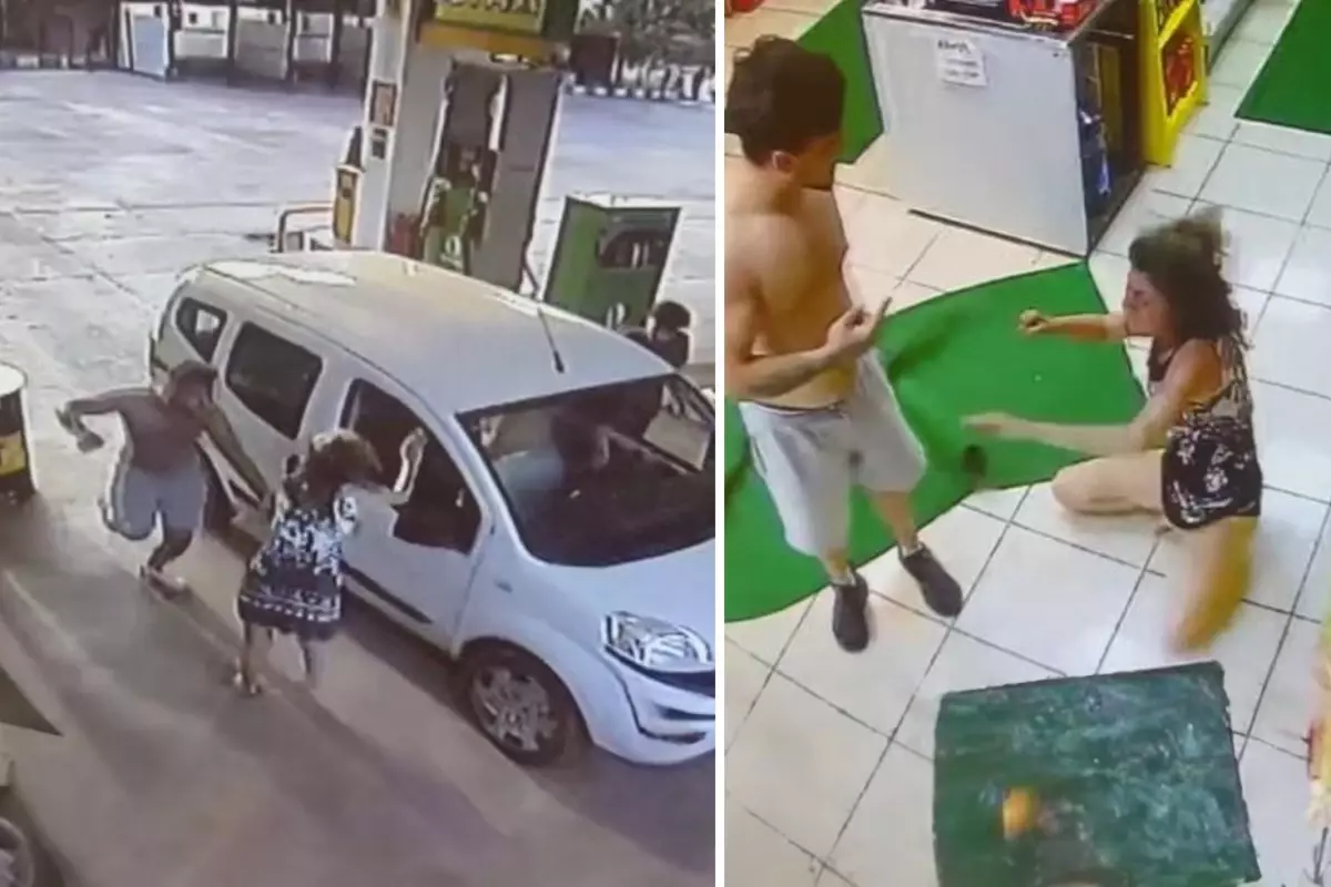 Fethiye'de Akaryakıt İstasyonunda Şiddet Olayı: Genç Kadın Saldırıya Uğradı