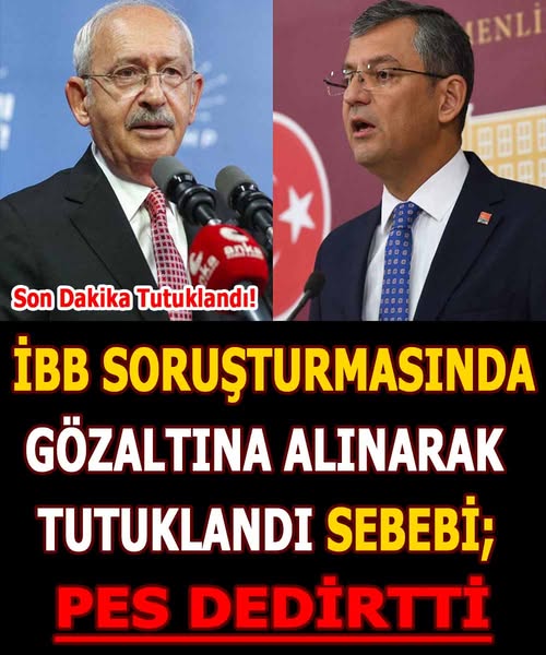 Soruşturmada Tutuklanan Şahıs: Pes Dedirten Gerekçe