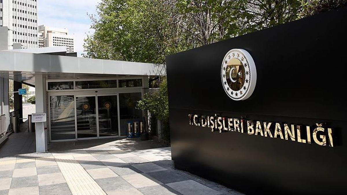 Dışişleri Bakanlığı İsrail'e Sert Tepki Gösterdi