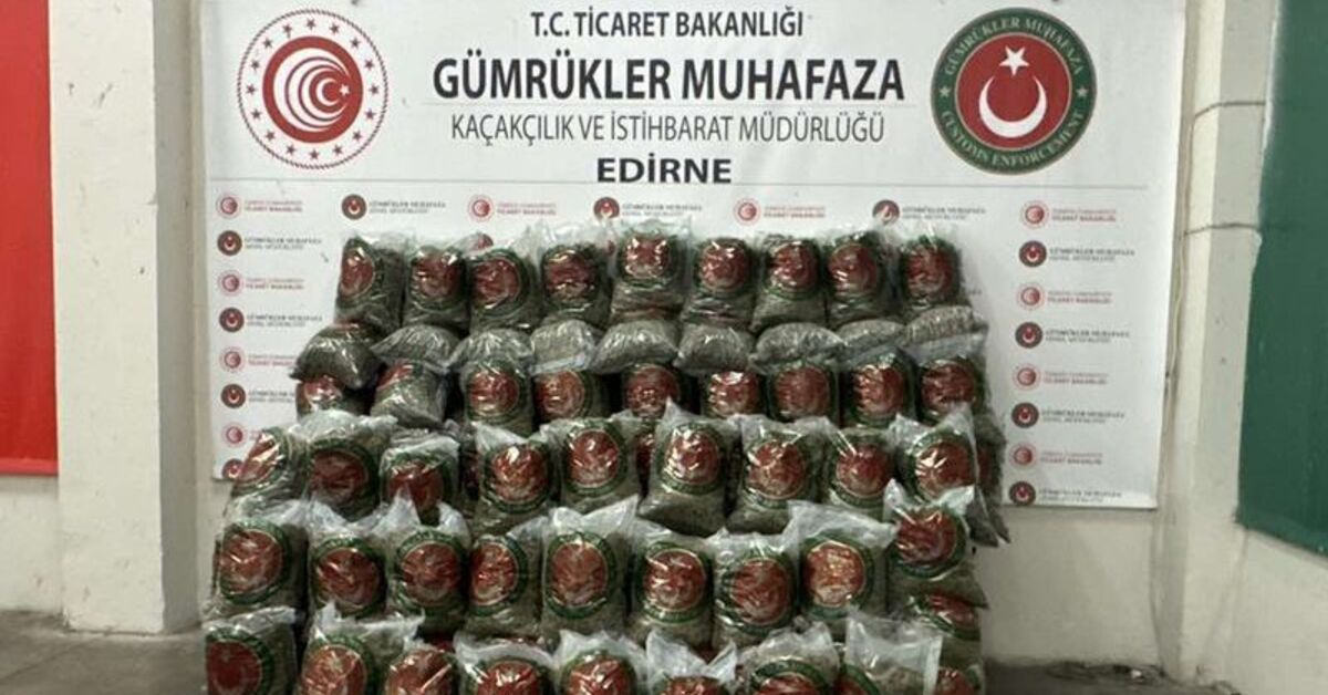Kapıkule'de Rekor Esrar Ele Geçirildi: 233 Milyon TL Değerinde Uyuşturucu Operasyonu